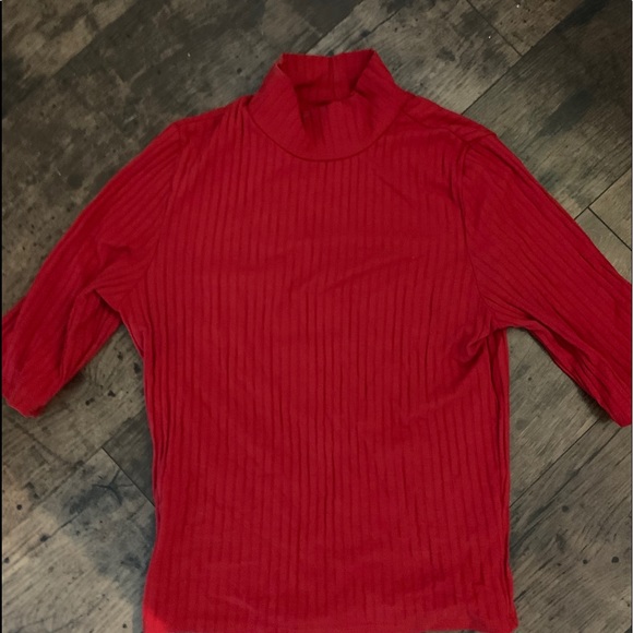 Fashion Nova Red Short Sleeve Top 🔥3 for $30 - Picture 1 of 2